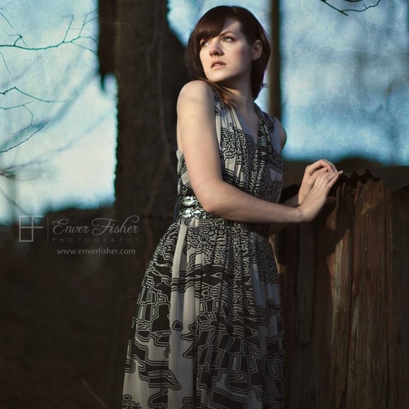 Modcloth Dresses & Skirts - ARK & CO Sheer Printed Maxi Dress Size M/L